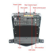 For Chevrolet Cruze 9.7 inch Navigation Integrated Machine, Style: Standard+8 Light Camera(2+32G)