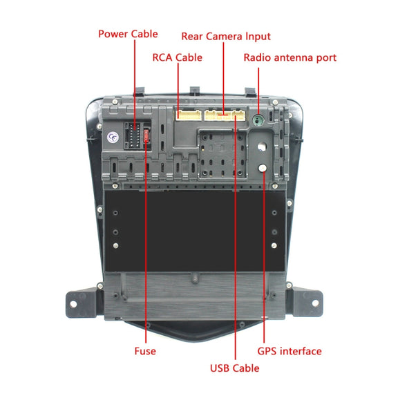 For Chevrolet Cruze 9.7 inch Navigation Integrated Machine, Style: Standard+8 Light Camera(2+32G)
