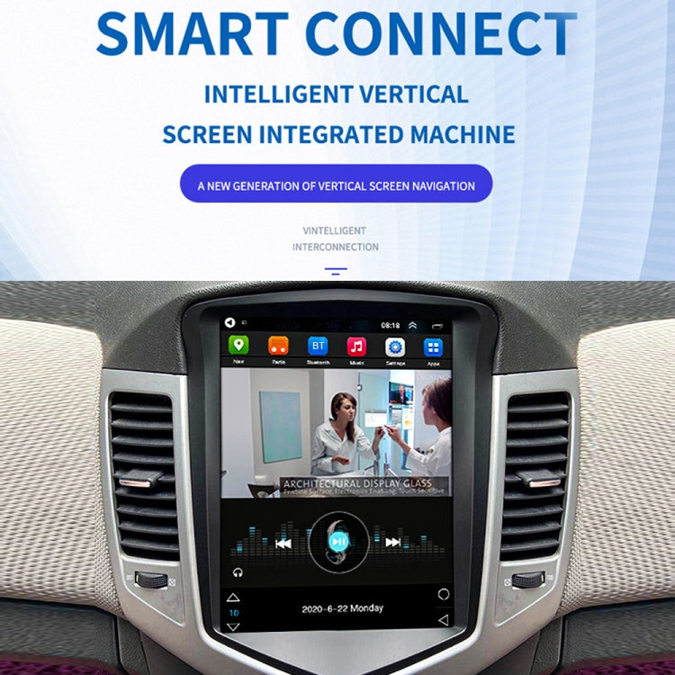 For Chevrolet Cruze 9.7 inch Navigation Integrated Machine, Style: Standard+12 Light Camera(2+32G) - Car MP3 & MP4 & MP5 by PMC TechLife | Online Shopping South Africa | PMC TechLife | Buy Now Pay Later Mobicred