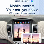 For Chevrolet Cruze 9.7 inch Navigation Integrated Machine, Style: Standard+12 Light Camera(2+32G)