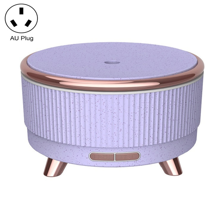 Ultrasonic Aromatherapy Diffuser Humidifier Essential Oil Diffuser AU Plug(Purple Flower Dot) - free shipping - PMC TechLife - Order now!