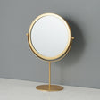 Desktop Makeup Mirror Simple Portable Mirror Rotating Dressing Mirror,Style: Gold High Model - free shipping - PMC TechLife - Order now!