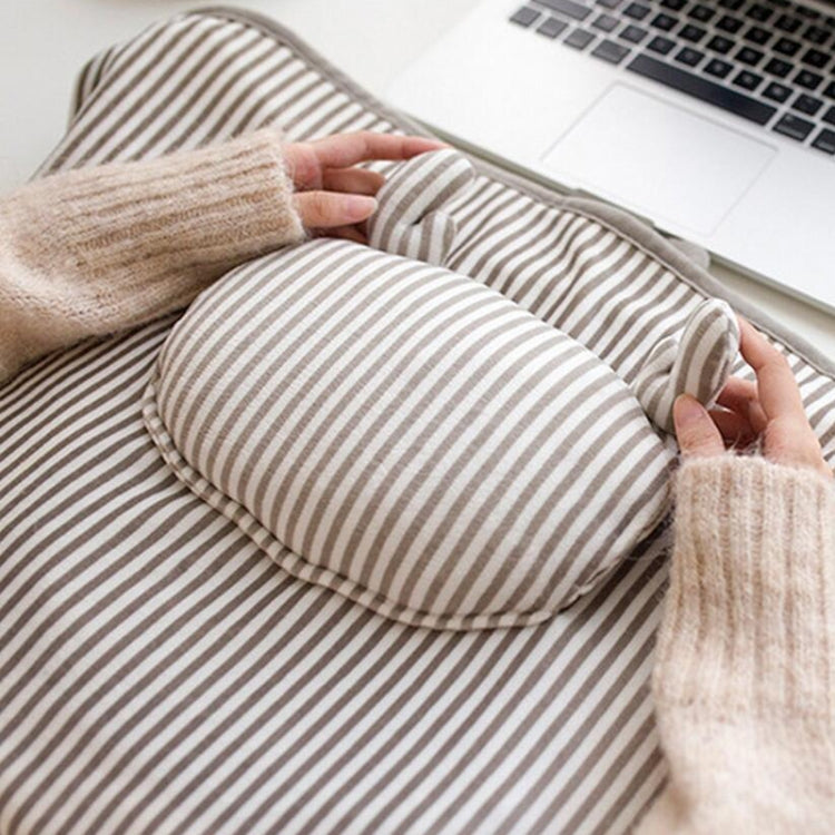 AI-540 72x115cm USB Body Warmer Blanket Office Heater Electric Heating Shawl(Khaki Elk Stripes) - Electric Blankets by PMC TechLife | Online Shopping South Africa | PMC TechLife | Buy Now Pay Later Mobicred