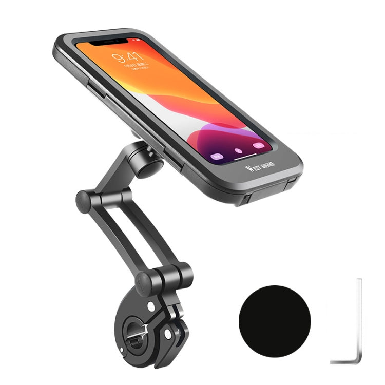 WEST BIKING Bicycle Riding Waterproof and Shockproof Phone Bracket, Style: Raise Handlebar - free shipping - PMC TechLife - Order now!