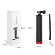Sunnylife TY-Q9260 For Action 3 / GoPro Hero 11 / 360 ONE RS Action Camera Handle Floating Rod(Black)