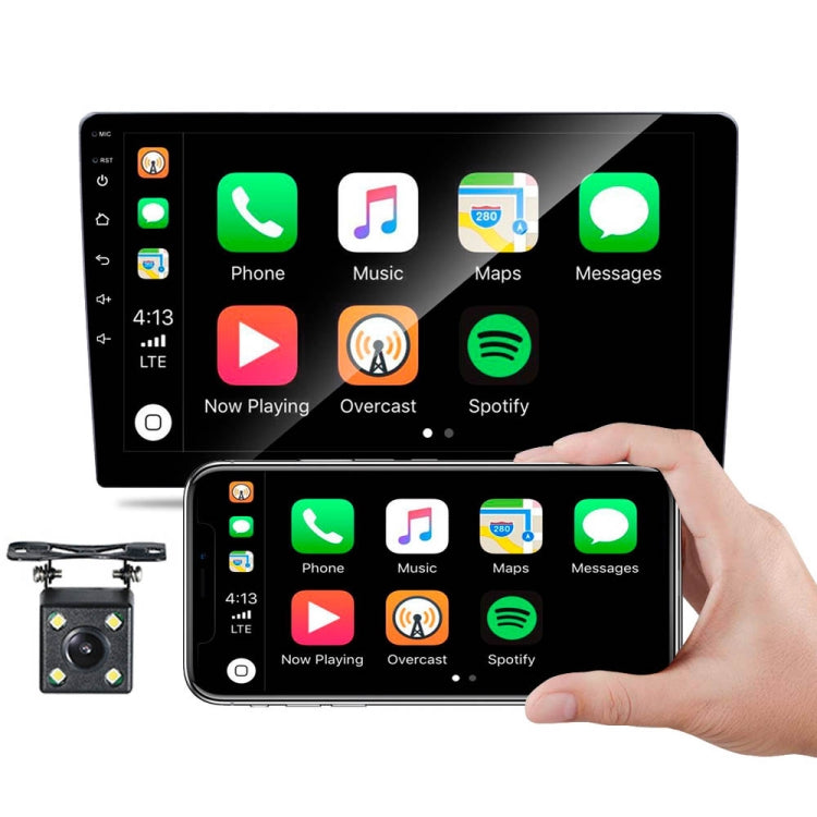 C7001 7 inch Touch Screen Built-In CarPlay Car MP5 Player, Style: Standard+4 Light Camera - Car MP3 & MP4 & MP5 by PMC TechLife | Online Shopping South Africa | PMC TechLife | Buy Now Pay Later Mobicred