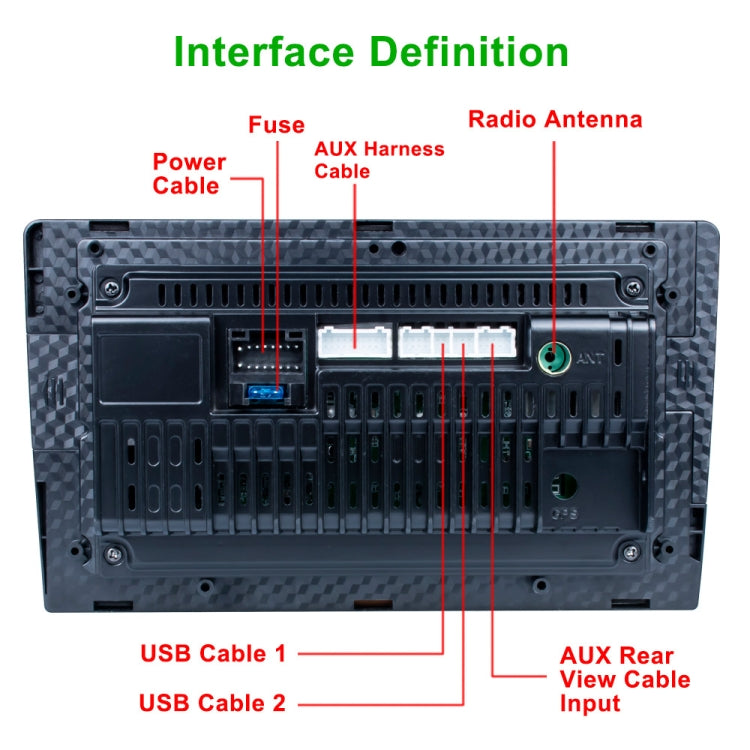 C7001 7 inch Touch Screen Built-In CarPlay Car MP5 Player, Style: Standard+4 Light Camera - Car MP3 & MP4 & MP5 by PMC TechLife | Online Shopping South Africa | PMC TechLife | Buy Now Pay Later Mobicred