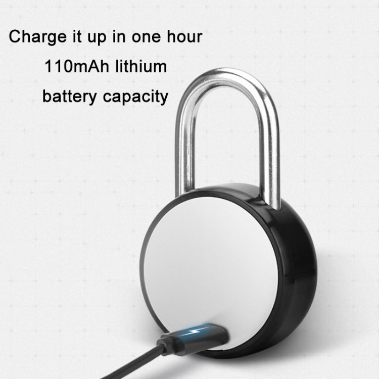 P3Z-TY Outdoor Waterproof Electronic Intelligent Fingerprint Padlock - Padlocks by PMC Jewellery | Online Shopping South Africa | PMC Jewellery | Buy Now Pay Later Mobicred