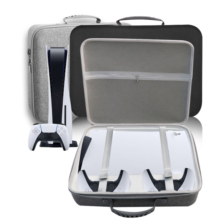 For PS5 Slim Game Console EVA Storage Bag Handbag Carrying Case(1959 Black) - Bags by PMC TechLife | Online Shopping South Africa | PMC TechLife