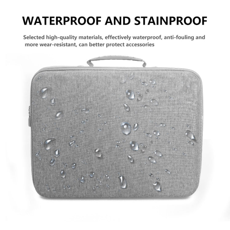 For PS5 Slim Game Console EVA Storage Bag Handbag Carrying Case(1959 Black) - Bags by PMC TechLife | Online Shopping South Africa | PMC TechLife