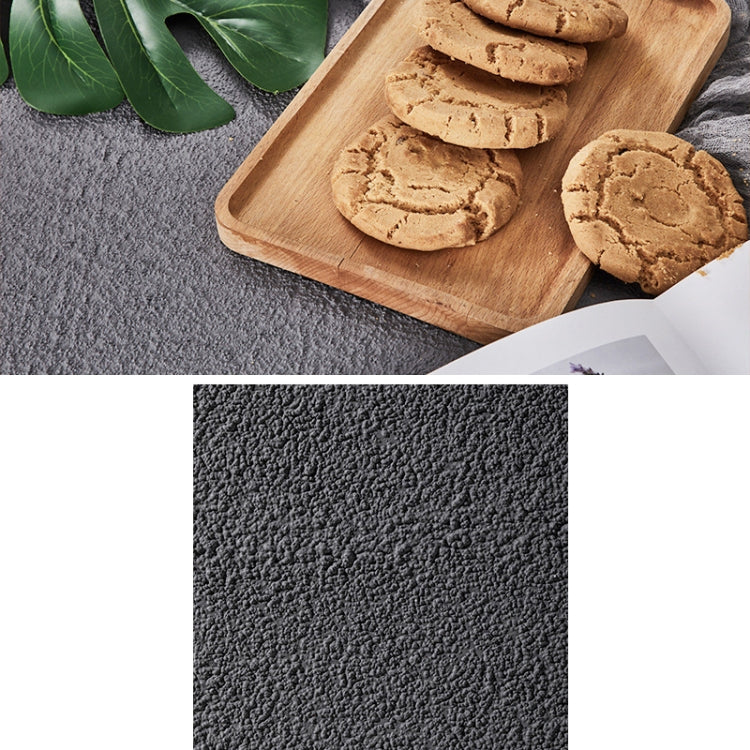 40x40CM Thick Sand Solid Color Background Plate Photo Photography Props(Dark Gray) - Solid Color by PMC TechLife | Online Shopping South Africa | PMC TechLife | Buy Now Pay Later Mobicred