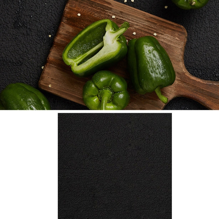 40x40CM Thick Sand Solid Color Background Plate Photo Photography Props(Black) - Solid Color by PMC TechLife | Online Shopping South Africa | PMC TechLife | Buy Now Pay Later Mobicred