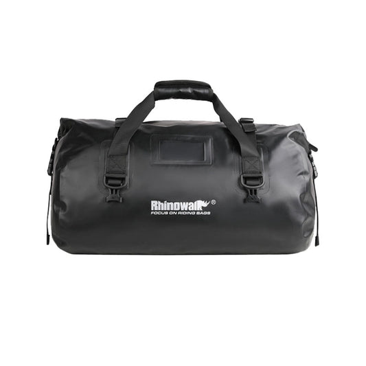 Rhinowalk MT20450 45L Large Capacity Portable Waterproof Motorcycle Tail Bag(Black) - free shipping - PMC Jewellery - Order now!
