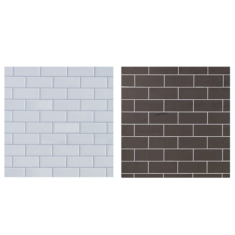 40x40CM Double-sided Photography Background Board Food Photo Props(Black White Wall Brick) - Brick Wall by PMC TechLife | Online Shopping South Africa | PMC TechLife | Buy Now Pay Later Mobicred