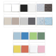 40x40CM Double-sided Photography Background Board Food Photo Props(White)