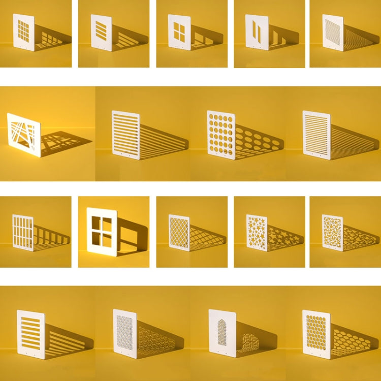 Still Life Portrait Products Photography Light Shadow Props Outdoor Light Shadow Board(Church Window) - Shadow Props by PMC TechLife | Online Shopping South Africa | PMC TechLife | Buy Now Pay Later Mobicred