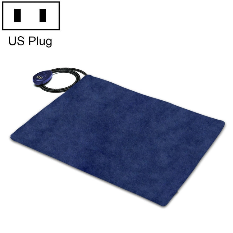 40x30cm Blue 12V Low Voltage Multifunctional Warm Pet Heating Pad Pet Electric Blanket(US Plug) - Pads by PMC TechLife | Online Shopping South Africa | PMC TechLife | Buy Now Pay Later Mobicred