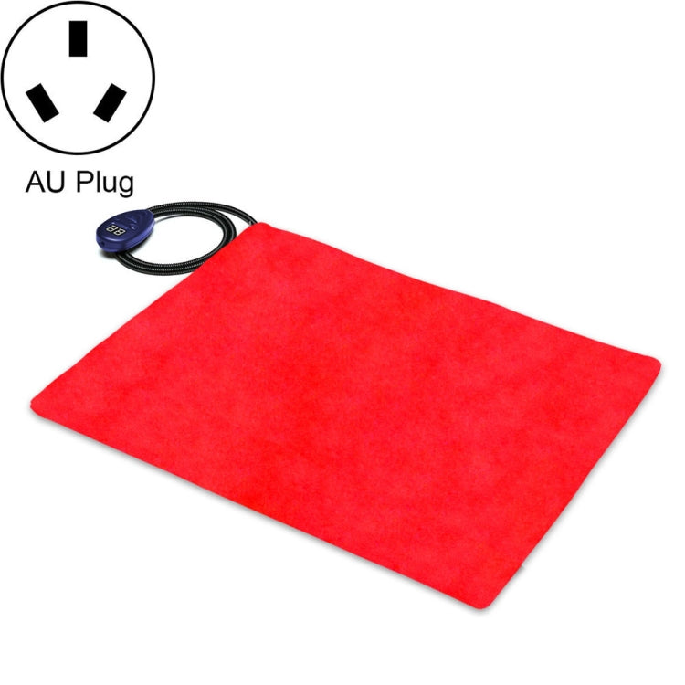 40x30cm Red 12V Low Voltage Multifunctional Warm Pet Heating Pad Pet Electric Blanket(AU Plug) - Pads by PMC TechLife | Online Shopping South Africa | PMC TechLife | Buy Now Pay Later Mobicred