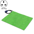 40x30cm Green 12V Low Voltage Multifunctional Warm Pet Heating Pad Pet Electric Blanket(UK Plug) - Pads by PMC TechLife | Online Shopping South Africa | PMC TechLife | Buy Now Pay Later Mobicred