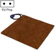 50x50cm Coffee 12V Low Voltage Multifunctional Warm Pet Heating Pad Pet Electric Blanket(EU Plug) - Pads by PMC TechLife | Online Shopping South Africa | PMC TechLife | Buy Now Pay Later Mobicred