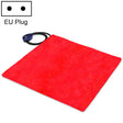 50x50cm Red 12V Low Voltage Multifunctional Warm Pet Heating Pad Pet Electric Blanket(EU Plug) - Pads by PMC TechLife | Online Shopping South Africa | PMC TechLife | Buy Now Pay Later Mobicred