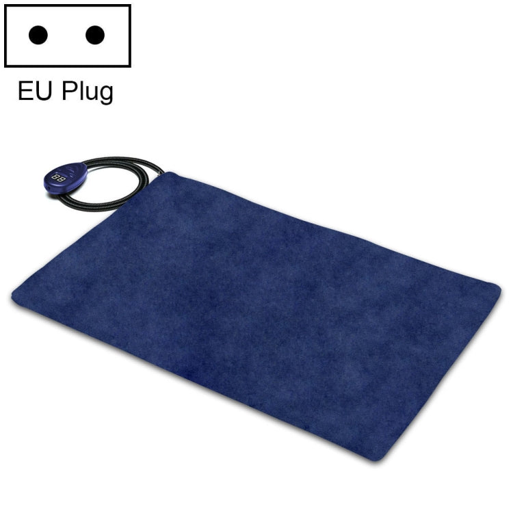 65x40cm Blue 12V Low Voltage Multifunctional Warm Pet Heating Pad Pet Electric Blanket(EU Plug) - Pads by PMC TechLife | Online Shopping South Africa | PMC TechLife | Buy Now Pay Later Mobicred