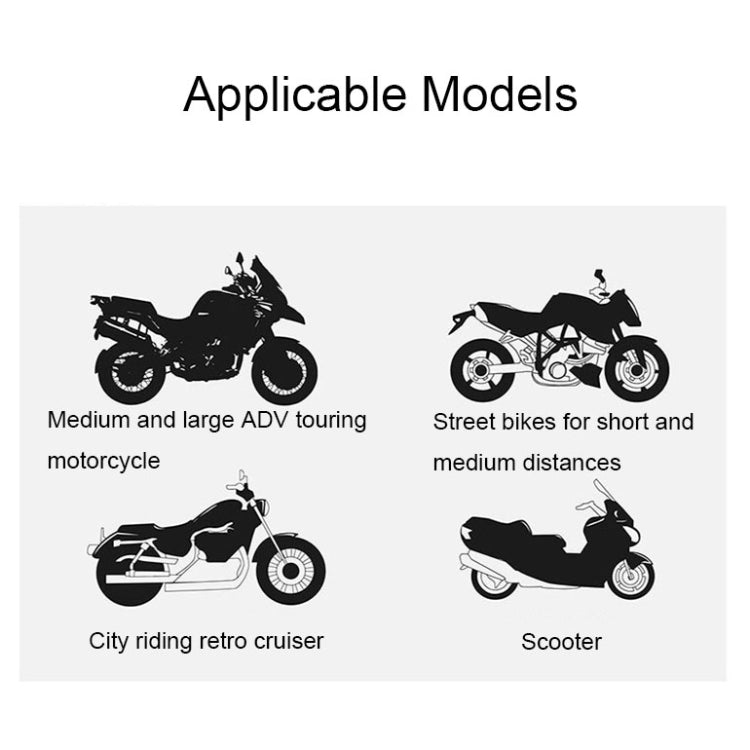 Rhinowalk MT4060 Large-capacity Foldable Expandable Tail Bag for Motorcycle Riding with Rain Cover(Black) - free shipping - PMC Jewellery - Order now!