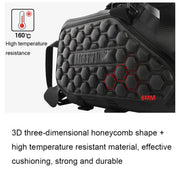 Rhinowalk MT1428 Large-capacity Water-resistant and Wear-resistant Motorcycle Double-side Bag(Black)