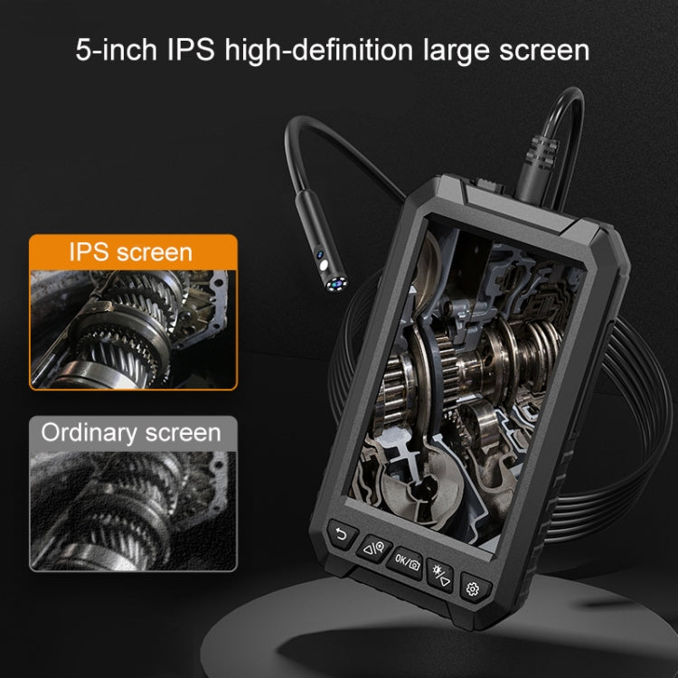 5 Inch IPS HD Endoscope With Screen For Industrial Pipeline Inspection And Auto Repair - free shipping - PMC TechLife - Order now!
