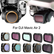 JSR For DJI Mavic Air 2 Motion Camera Filter, Style: UV+CPL+ND8+ND16+ND32+ND64