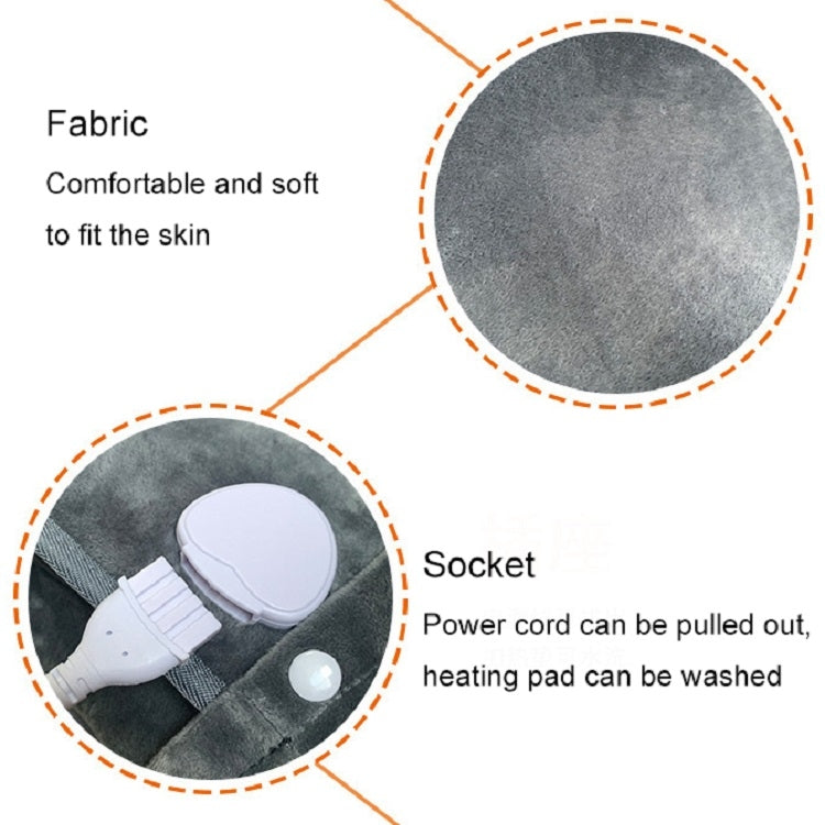 Plug-in High-top Electric Foot Warmer Heated Foot Warmer Boots EU Plug 230V(Brown) - Electric Heaters by PMC TechLife | Online Shopping South Africa | PMC TechLife | Buy Now Pay Later Mobicred