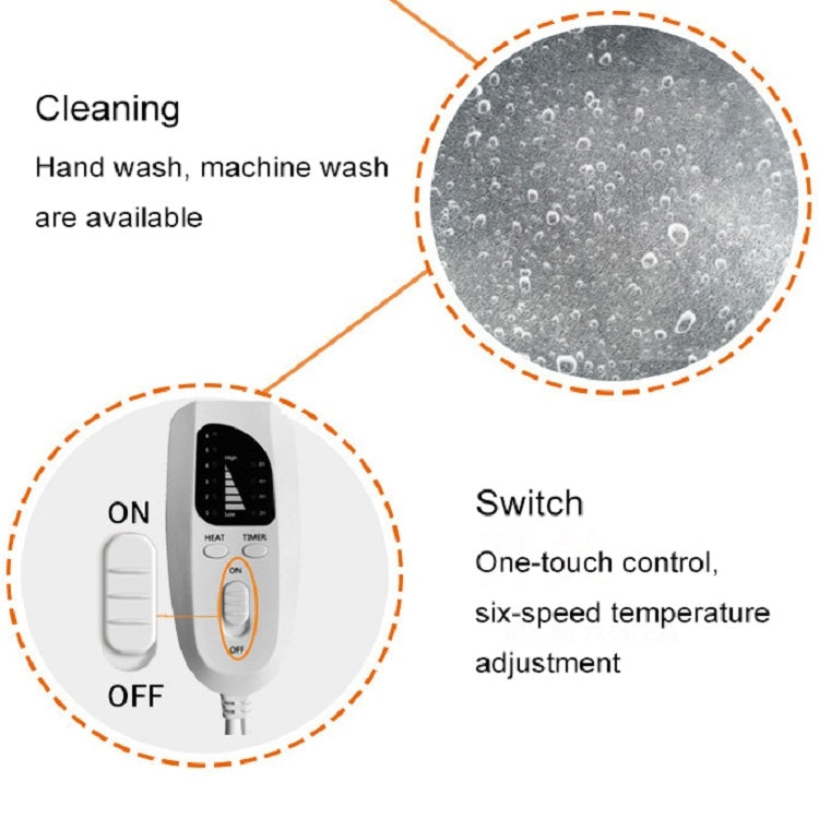 Plug-in High-top Electric Foot Warmer Heated Foot Warmer Boots US Plug 120V(Dark Gray) - Electric Heaters by PMC TechLife | Online Shopping South Africa | PMC TechLife | Buy Now Pay Later Mobicred