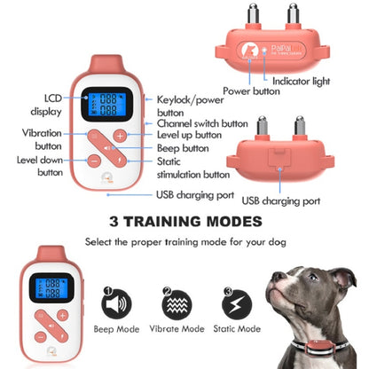 PaiPaitek PD523 1000m Remote Control Rechargeable Waterproof Dog Trainer - free shipping - PMC Jewellery - Order now!