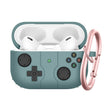 For Airpods 3 Soft Shell Drop-proof Silicone Headphone Cover With Hook (Green) - For AirPods 3 by PMC Jewellery | Online Shopping South Africa | PMC Jewellery | Buy Now Pay Later Mobicred