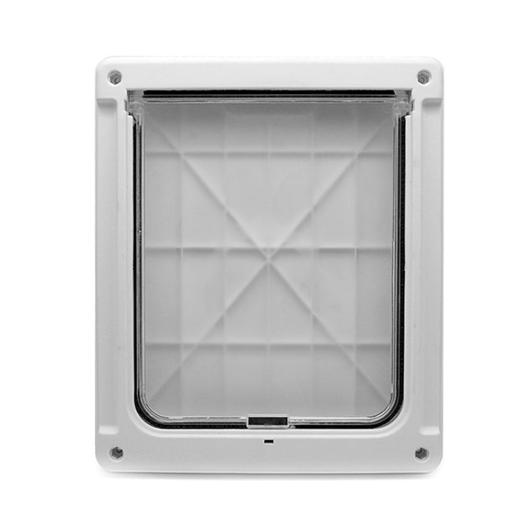 GM-01 Pet Door Pet Supplies ABS Dog and Cat Door Hole(White) - Pet Screen Doors by PMC TechLife | Online Shopping South Africa | PMC TechLife | Buy Now Pay Later Mobicred