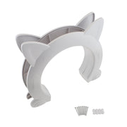 MM01 Can Control the Direction of Access Pet Door Flap Cat Door(White)