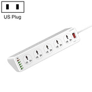 LDNIO SC10610 30W 10+6 Ports Multifunctional Travel Home Office Fast Charging Socket, Spec: US Plug