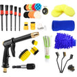 35 PCS / Set Car Wash Water Sprayer Tool Details Clean Brush Air Outlet Brush Set - free shipping - PMC TechLife - Order now!