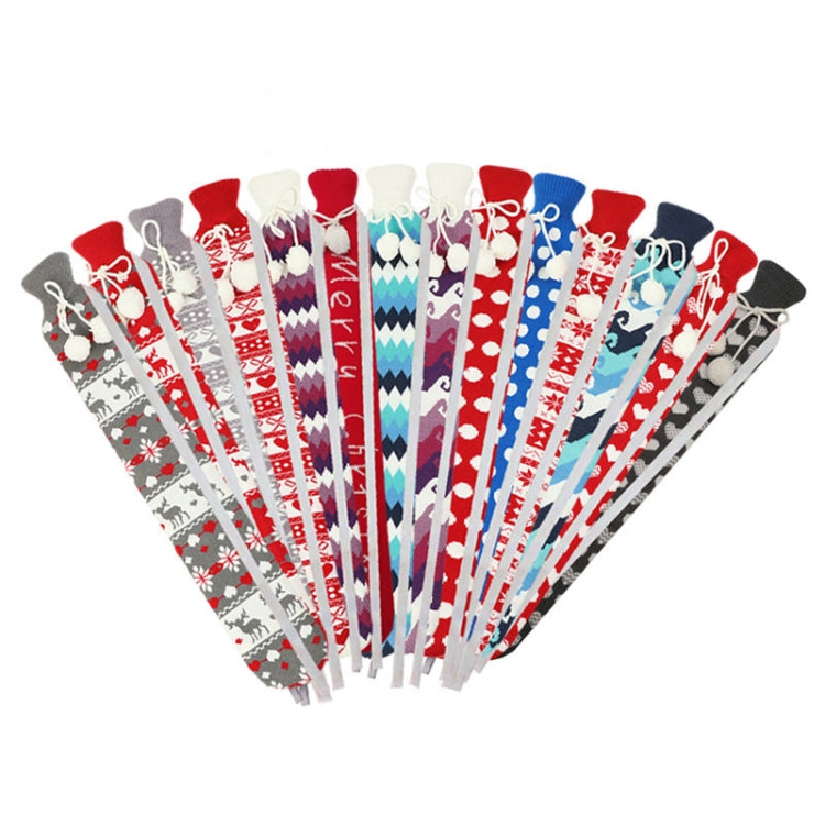 2L Long-strip Multifunctional Water-filled Rubber Hot Water Bags, Spec: Gray Plush - Hot Water Bags by PMC TechLife | Online Shopping South Africa | PMC TechLife | Buy Now Pay Later Mobicred