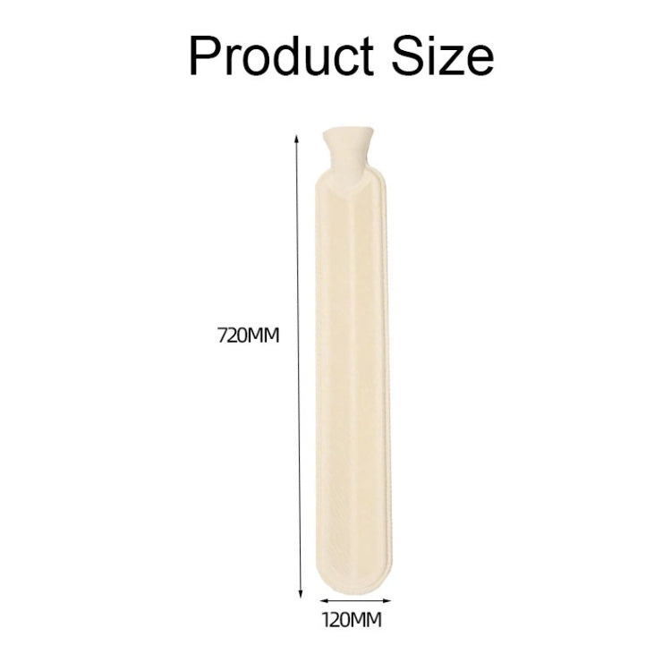 2L Long-strip Multifunctional Water-filled Rubber Hot Water Bags, Spec: White Polar Bear - Hot Water Bags by PMC TechLife | Online Shopping South Africa | PMC TechLife | Buy Now Pay Later Mobicred