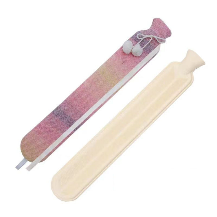 2L Long-strip Multifunctional Water-filled Rubber Hot Water Bags, Spec: Gradient Red - Hot Water Bags by PMC TechLife | Online Shopping South Africa | PMC TechLife | Buy Now Pay Later Mobicred