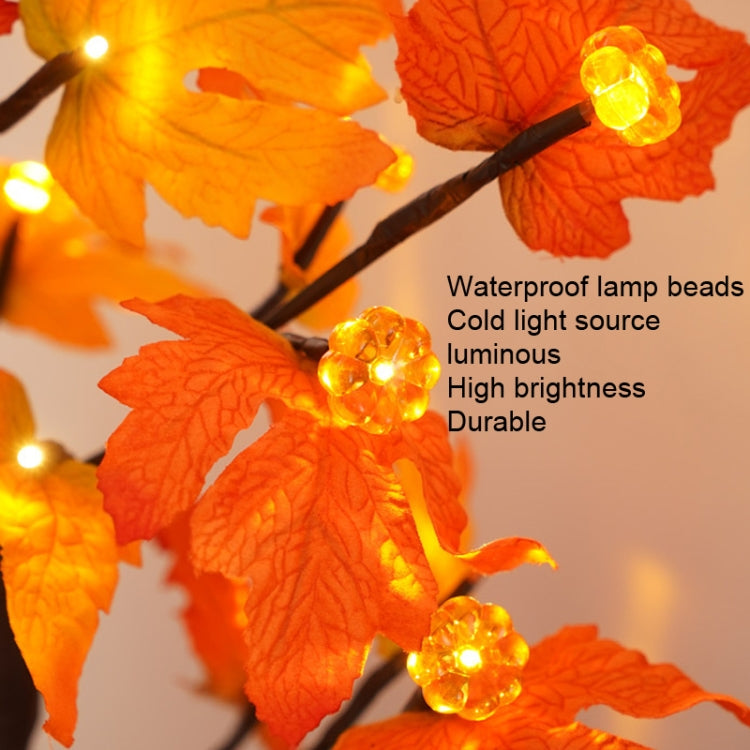SJ-SD007 Christmas Halloween LED Maple Pumpkin Decoration Light, Style: Detachable Base+Timing - Christmas Decoration Lamps by PMc TechLife | Online Shopping South Africa | PMc TechLife | Buy Now Pay Later Mobicred