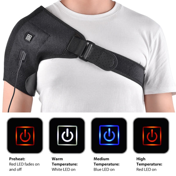 Electric Heating Warm Shoulder Protector To Relieve Shoulder Pain USB Model