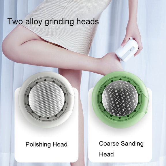 J002 Automatic Electric Foot Grinder Exfoliating Pedicure Tool(White)
