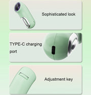 M006 CES Microcurrent Pulse Handheld Sleep Aid Home Physiotherapy Sleep Aid(Light Green)