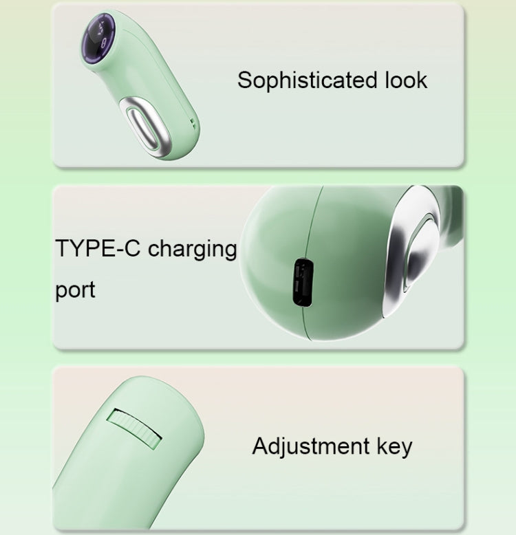 M006 CES Microcurrent Pulse Handheld Sleep Aid Home Physiotherapy Sleep Aid(Light Green)
