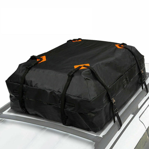 600D Oxford Cloth Car Roof Water-resistant Luggage Storage Bag, Style: Roof Pack