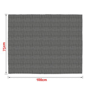 600D Oxford Cloth Car Roof Water-resistant Luggage Storage Bag, Style:, ������: 100x75cm Non-slip Mat