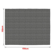 600D Oxford Cloth Car Roof Water-resistant Luggage Storage Bag, Style:100x100cm Non-slip Mat