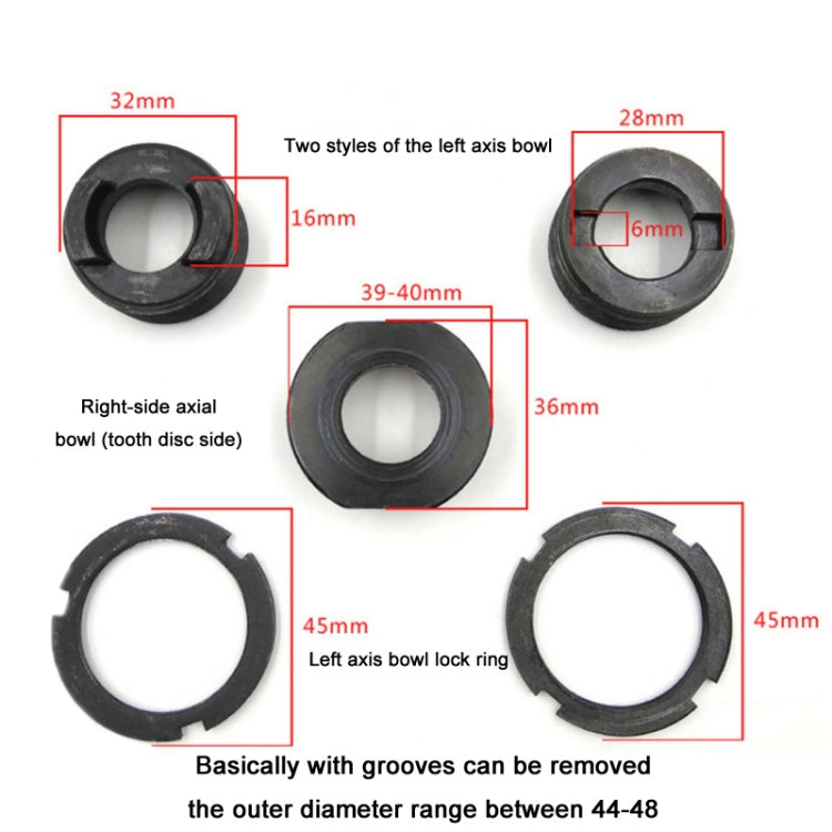 BIKERSAY Bicycle Axle Removal Tool Tail Hook Wrench Repair Tools(GK-FK02) - Maintenance tools by BIKERSAY | Online Shopping South Africa | PMc TechLife | Buy Now Pay Later Mobicred